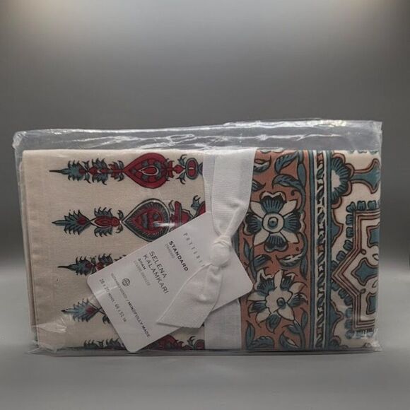 NWT- POTTERY BARN Selena Kalamkari Standard Sham - Picture 1 of 5